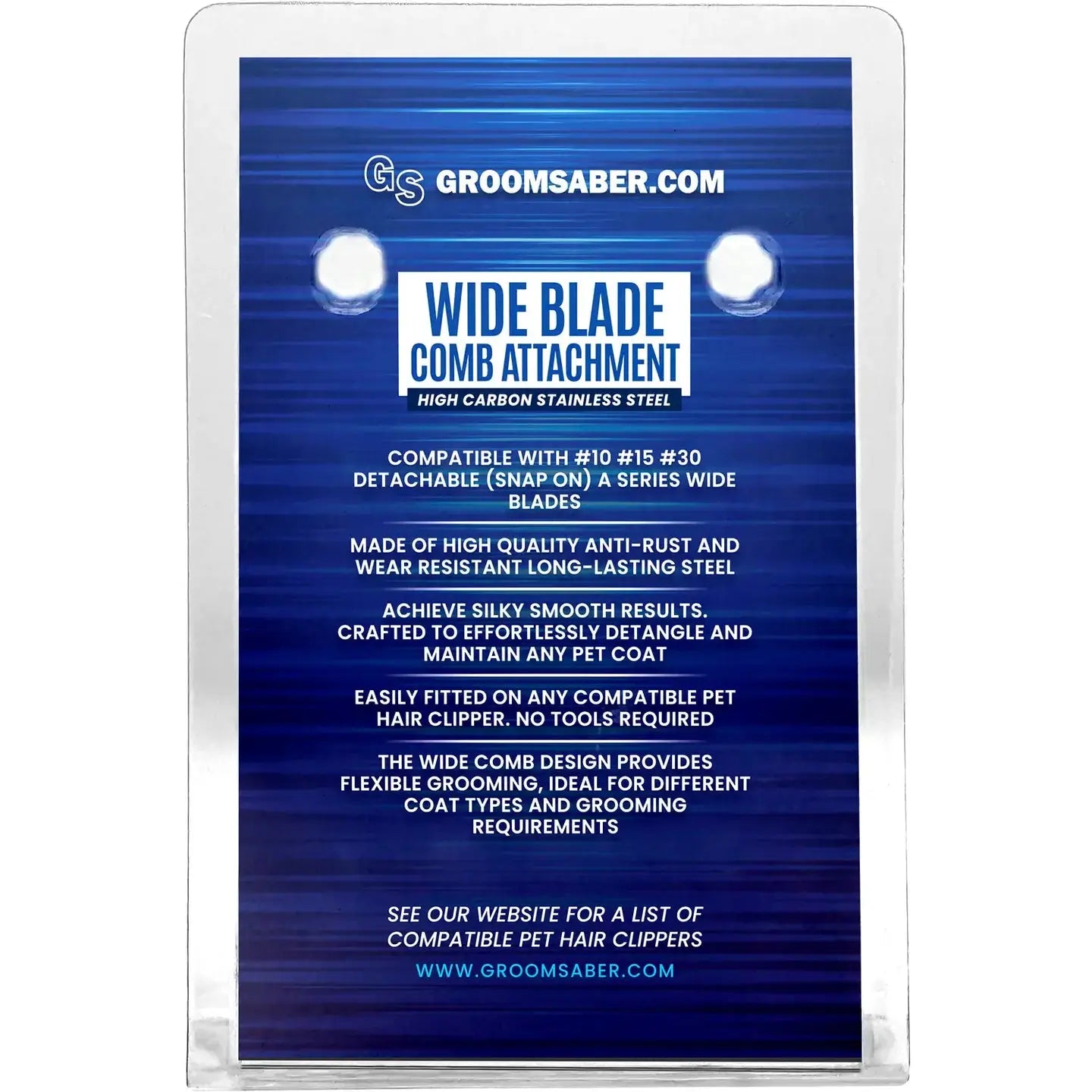 6mm ColorMax (1/4″) Wide Blade Comb Attachment